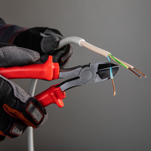 Бокорезы Econom, 200 мм, шлифованные, пластмассовые рукоятки Matrix фото 9