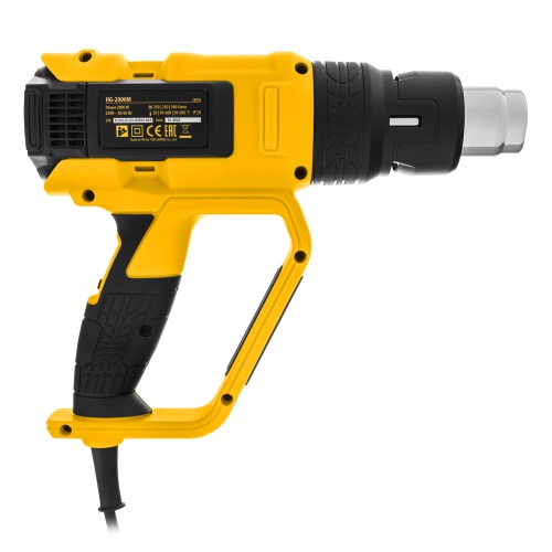 Фен технический HG-2000M, 2000 Вт, 3 режима Denzel фото 6 Фен технический HG-2000M, 2000 Вт, 3 режима Denzel фото 6