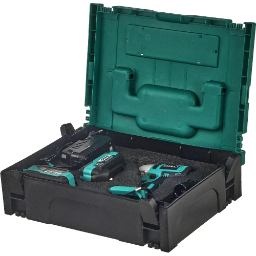 Аккумуляторный бесщеточный ударный гайковёрт MINLI 1/2 350N.m Li-ion 18Vx2 DC802-4.0A фото 4