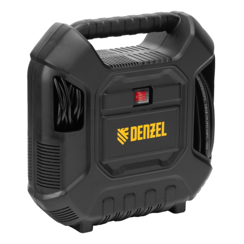 Компрессор воздушный DL1100 1.1 кВт, 180 л/мин, с набором аксессуаров Denzel фото 4