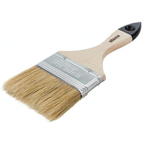 Кисть флейцевая Biber Стандарт 31126 75 мм фото 3