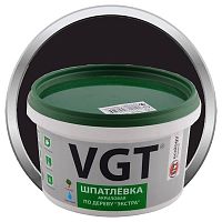 Шпатлевка акриловая по дереву VGT Экстра Венге 1 кг