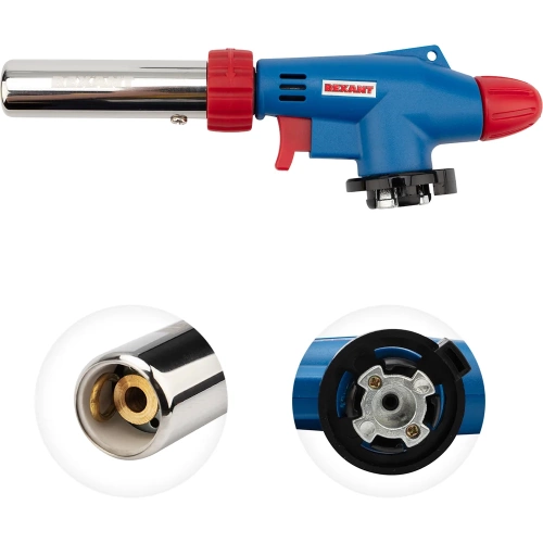 Газовая горелка-насадка Rexant GT-31 360 градусов, с пьезоподжигом 12-0031 фото 5 Газовая горелка-насадка Rexant GT-31 360 градусов, с пьезоподжигом 12-0031 фото 5