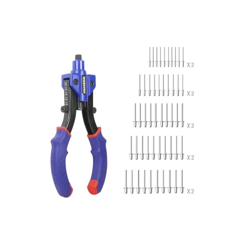 Заклепочник двуручный для тяжелых работ WORKPRO 5-в-1 250мм WP225004 фото 5 Заклепочник двуручный для тяжелых работ WORKPRO 5-в-1 250мм WP225004 фото 5