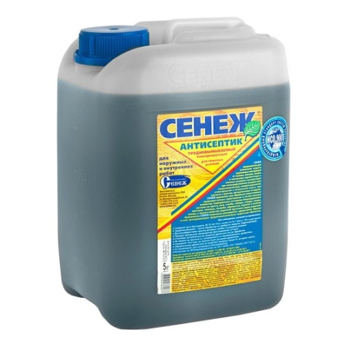 Антисептик Сенеж трудновымываемый консервирующий 5 кг