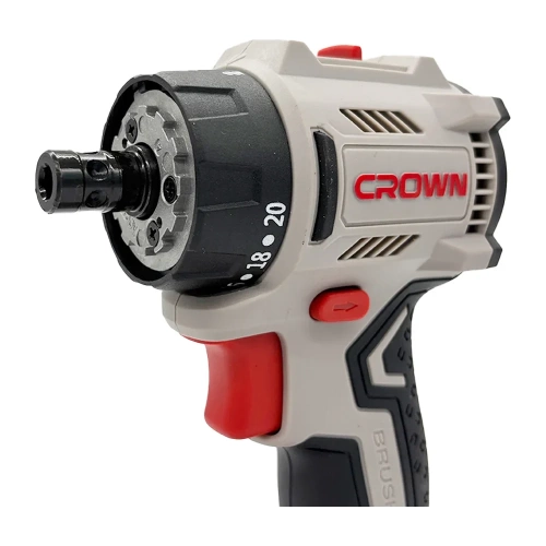 Дрель-шуруповерт аккумуляторная со сменными патронами Crown CT21131HQX-2 BMC фото 3 Дрель-шуруповерт аккумуляторная со сменными патронами Crown CT21131HQX-2 BMC фото 3