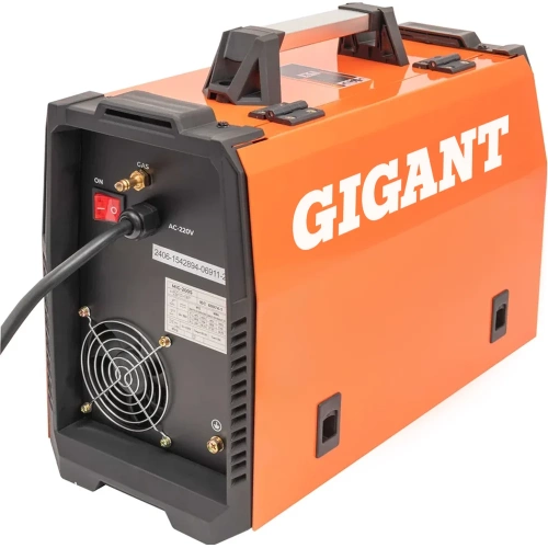 Сварочный полуавтомат - инвертор Gigant (200 А; EURO; синергия; ПВ 40%) MIG-200S фото 8 Сварочный полуавтомат - инвертор Gigant (200 А; EURO; синергия; ПВ 40%) MIG-200S фото 8