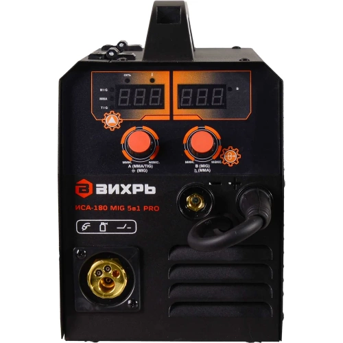 Сварочный полуавтомат Вихрь ИСА-180 MIG PRO 65/184 фото 4 Сварочный полуавтомат Вихрь ИСА-180 MIG PRO 65/184 фото 4