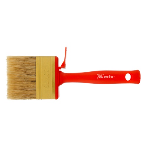 Кисть-ракля, 30 х 70 мм, натуральная щетина, пластмассовый корпус, пластмассовая ручка MTX фото 3