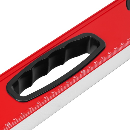 Уровень алюминиевый, фрезерованный, 3 глазка, рукоятки, 800 мм Matrix фото 7