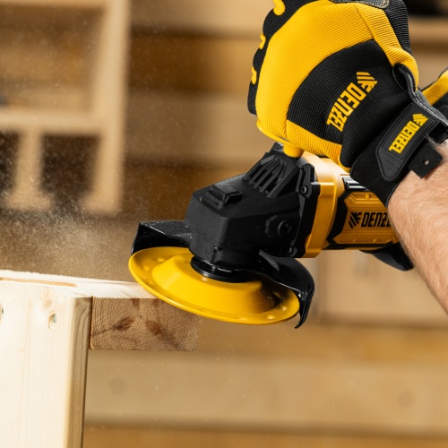 Чашка твёрдосплавная зачистная,125 мм, Наклонная, мелкое зерно #32// Denzel фото 10