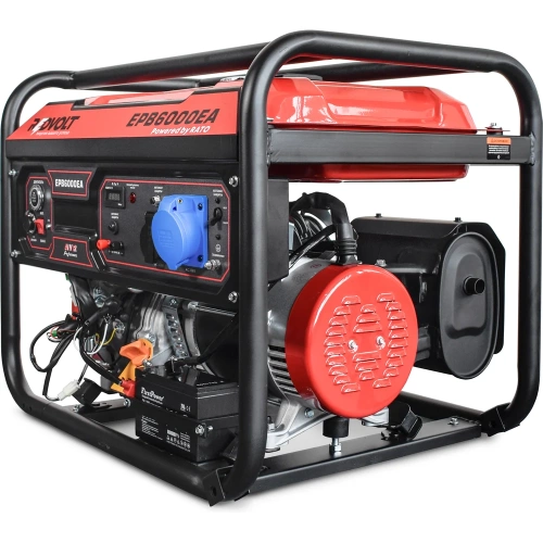 Бензогенератор REDVOLT EPB6000EA фото 4