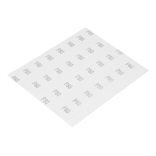 Шлифлист на тканевой основе, P 80, 230 х 280 мм, 10 шт, влагостойкий Сибртех фото 3