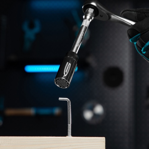 Головка торцевая многоразмерная, CrV, 6-21 мм, под квадрат 3/8, CrV, хромированная Gross фото 15