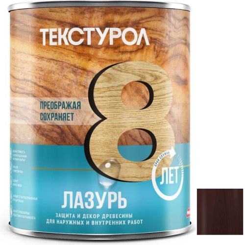 Средство для защиты древесины Текстурол Лазурь 14014 Махагон 1 л
