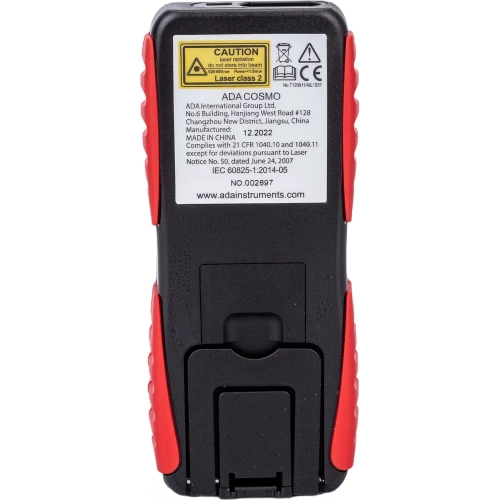 Комплект ADA лазерный уровень cube 2-360 basic edition + лазерный дальномер cosmo 70 А00701 фото 8 Комплект ADA лазерный уровень cube 2-360 basic edition + лазерный дальномер cosmo 70 А00701 фото 8