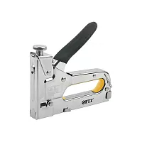 Степлер для узких скоб FIT 4-14 мм, с регулировкой силы удара, металлический корпус 32142