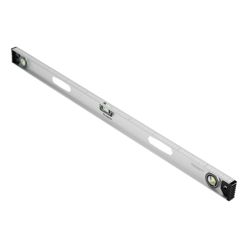 Уровень алюминиевый "Рельс", 1000 мм, 3 глазка (1 поворотный) Matrix фото 2