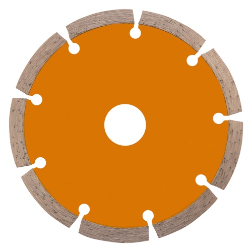 Диск алмазный, отрезной сегментный, 125 х 22.2 мм, сухая резка Denzel фото 2