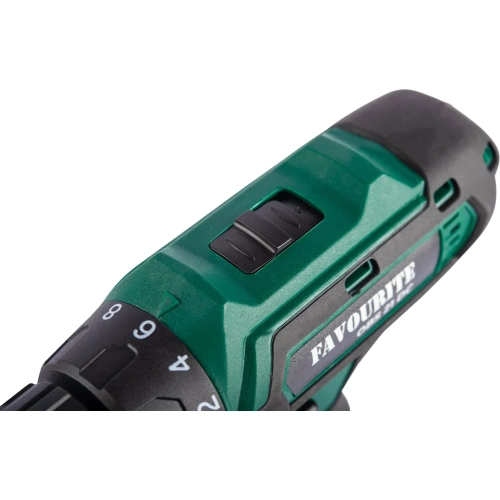 Дрель-шуруповерт аккумуляторная FAVOURITE OBS 21 DC 21В, 2/4Ач 150121021 фото 6