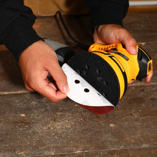 Эксцентриковая сетевая шлифмашина DEKO DK400G с набором оснастки 20шт, 400Вт 085-1100 фото 7 Эксцентриковая сетевая шлифмашина DEKO DK400G с набором оснастки 20шт, 400Вт 085-1100 фото 7