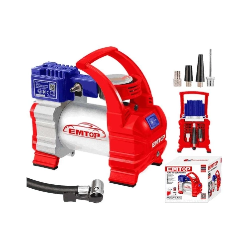 Компрессор автомобильный emtop Максимальное давление: 140 фунтов на квадратный дюйм (10 бар EAAC3501 фото 3 Компрессор автомобильный emtop Максимальное давление: 140 фунтов на квадратный дюйм (10 бар EAAC3501 фото 3