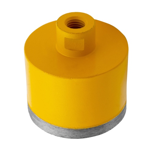 Сверло алмазное по керамограниту, 75 мм, мокрая резка, М14 Denzel фото 2 Сверло алмазное по керамограниту, 75 мм, мокрая резка, М14 Denzel фото 2