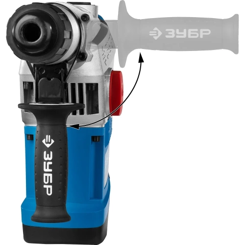 Перфоратор SDS-Max ЗУБР Профессионал ЗПМ-40-1250 ЭВК фото 8 Перфоратор SDS-Max ЗУБР Профессионал ЗПМ-40-1250 ЭВК фото 8