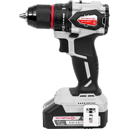 Бесщеточная аккумуляторная дрель-шуруп Интерскол ДА-13/18В 55 Li-ion АПИ (картон, без аккум. и ЗУ) 952.0.0.70 Бесщеточная аккумуляторная дрель-шуруп Интерскол ДА-13/18В 55 Li-ion АПИ (картон, без аккум. и ЗУ) 952.0.0.70
