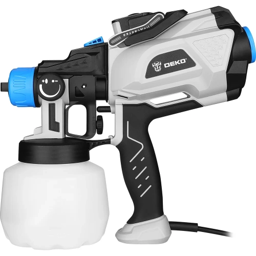 Краскопульт электрический DEKO SGD600 PRO, 1200мл, 600Вт 085-1057 фото 8 Краскопульт электрический DEKO SGD600 PRO, 1200мл, 600Вт 085-1057 фото 8