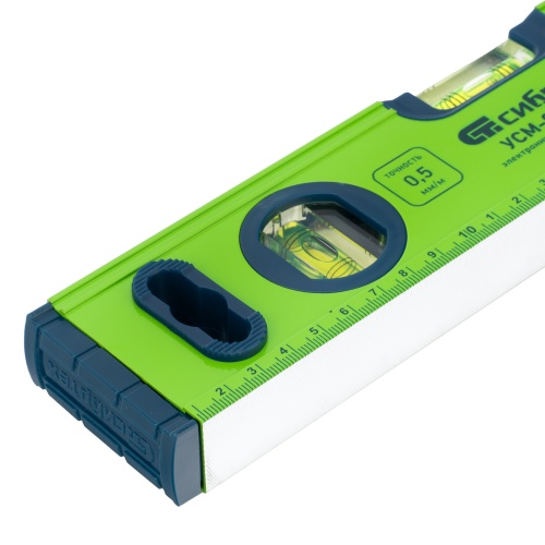 Уровень алюминиевый УСМ-0,5-300, фрезерованный, 3 глазка, магнитный, 300 мм Сибртех фото 4 Уровень алюминиевый УСМ-0,5-300, фрезерованный, 3 глазка, магнитный, 300 мм Сибртех фото 4