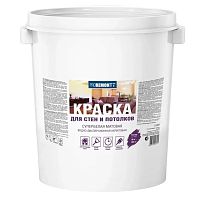 Краска для стен и потолков Proremontt супербелая 40 кг