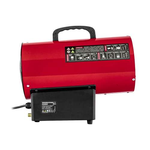 Газовая тепловая пушка GHB-10, 10 кВт, 320 м3/ч, пропан-бутан MTX фото 4