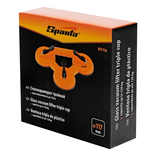 Стеклодомкрат тройной пластиковый Sparta фото 7