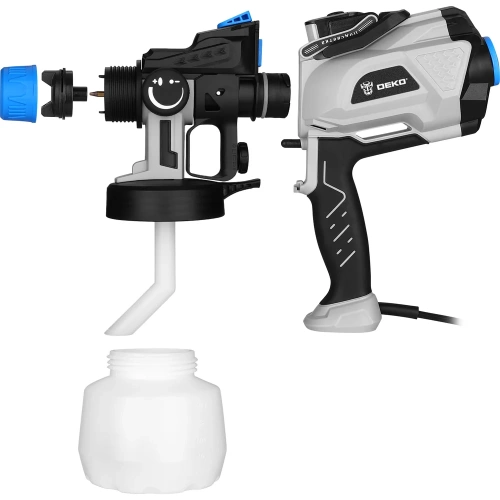 Краскопульт электрический DEKO SGD600 PRO, 1200мл, 600Вт 085-1057 фото 5 Краскопульт электрический DEKO SGD600 PRO, 1200мл, 600Вт 085-1057 фото 5