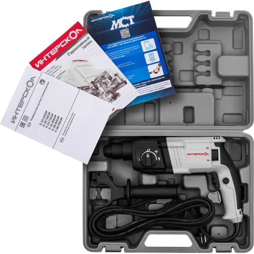 Перфоратор Интерскол П-28/850ЭР SDS plus (кейс) 605.1.0.70 фото 6 Перфоратор Интерскол П-28/850ЭР SDS plus (кейс) 605.1.0.70 фото 6