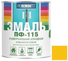 Эмаль Proremontt ПФ-115 желтая 0,9 кг