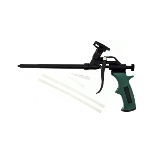 Пистолет для монтажной пены NAGAN корпус с тефлоном, прорезиненная рукоятка НГ-ПМ-220