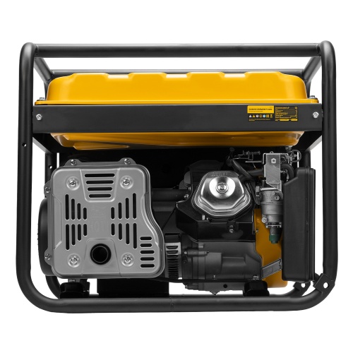 Генератор бензиновый PS 80 EA, 8.0 кВт, 230 В, 25 л, коннектор автоматики, электростартер Denzel фото 4 Генератор бензиновый PS 80 EA, 8.0 кВт, 230 В, 25 л, коннектор автоматики, электростартер Denzel фото 4