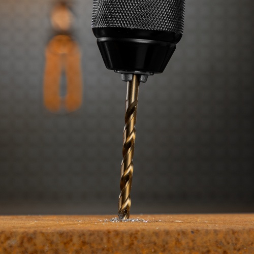 Сверло по металлу, 6 мм, HSS Co-8%// Denzel фото 8