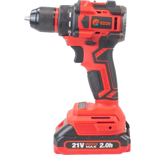 Аккумуляторная дрель-шуруповерт EDON UAD-21BL 22977 фото 8
