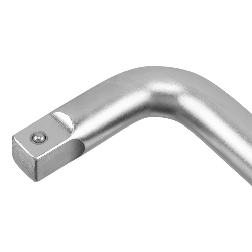 Вороток Г-образный, 300*100 мм, квадрат 3/4", CrV, матовый хром Denzel фото 3 Вороток Г-образный, 300*100 мм, квадрат 3/4", CrV, матовый хром Denzel фото 3