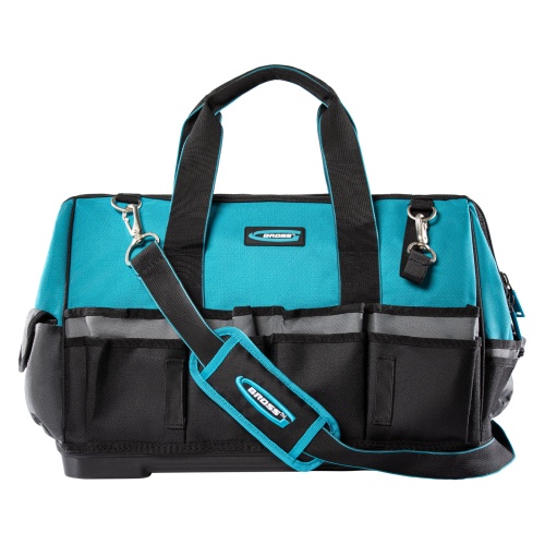 Сумка для инструмента HanD Werker, 42 кармана, дно пластик, наплечный ремень, 475 х 260 х 360 мм Gross фото 4 Сумка для инструмента HanD Werker, 42 кармана, дно пластик, наплечный ремень, 475 х 260 х 360 мм Gross фото 4