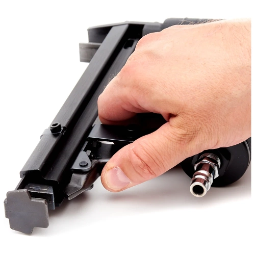 Пистолет скобозабивной Hybest мебельный 8016F, пневматический, обивочные скобы тип 80 21Ga HB8016F фото 6 Пистолет скобозабивной Hybest мебельный 8016F, пневматический, обивочные скобы тип 80 21Ga HB8016F фото 6