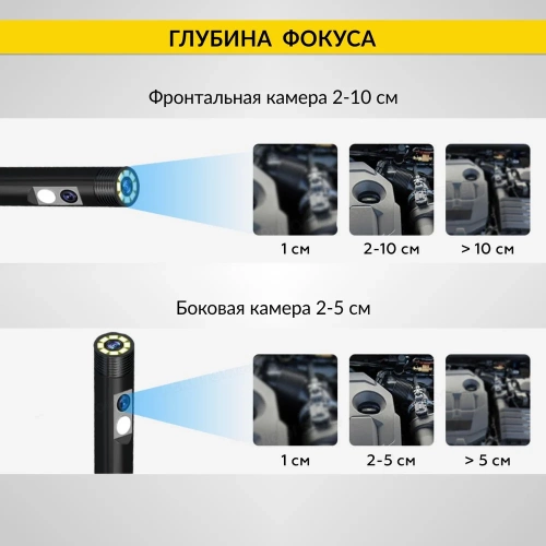 Промышленный защищенный видеоэндоскоп iCartool, 4.3", 2Мп, 2 камеры, 1920х1080, 3м, 5.5 мм, IC-V117 фото 6 Промышленный защищенный видеоэндоскоп iCartool, 4.3", 2Мп, 2 камеры, 1920х1080, 3м, 5.5 мм, IC-V117 фото 6