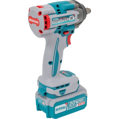 Ударный гайковерт 1/2” 20В TOTAL TIWLI2050 фото 6