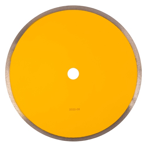 Диск алмазный сплошной, супертонкий, 300 х 25,4 мм, горячее прессование, мокрое резание Denzel фото 2