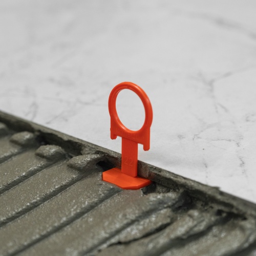 Комплект зажим + клин для системы выравнивания плитки СВП Кольцо, 250/250 шт. в коробе Сибртех фото 3