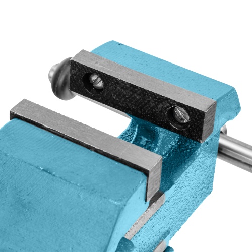 Тиски слесарные, 63 мм, крепление для стола, винтовой зажим (Глазов) фото 14