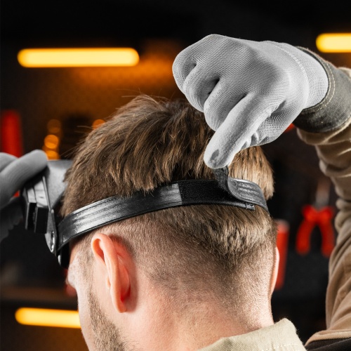 Лупа с дополнительными линзами, с подсветкой, для закрепления на голове Sparta фото 14